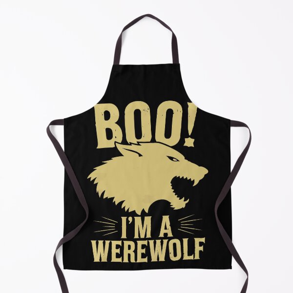 Item preview, Boo! I'm a Werewolf Bold Halloween designed and sold by Quirky Shirts.