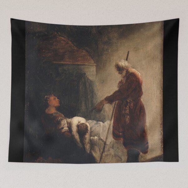 Item preview, The prophet Elisäus wakes the son of the Sunamitin designed and sold by Vintage Designs +.