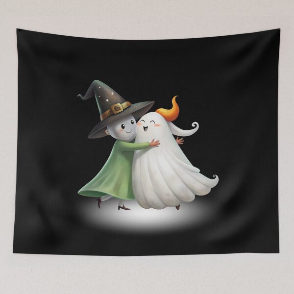 Item preview, Sombrero Ghost Boo: Cool & Spooky Splash Art designed and sold by Colorful-Garden.