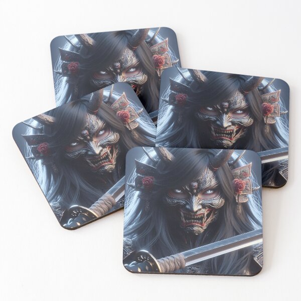 Item preview, Oni Samurai Woman designed and sold by GalleryBrisArt.