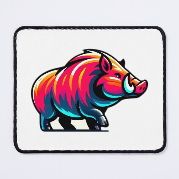 Item preview, Rainbow Razorback designed and sold by Spike The Punch Design Co..