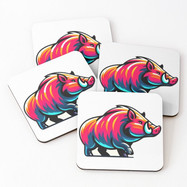 Item preview, Rainbow Razorback designed and sold by Spike The Punch Design Co..