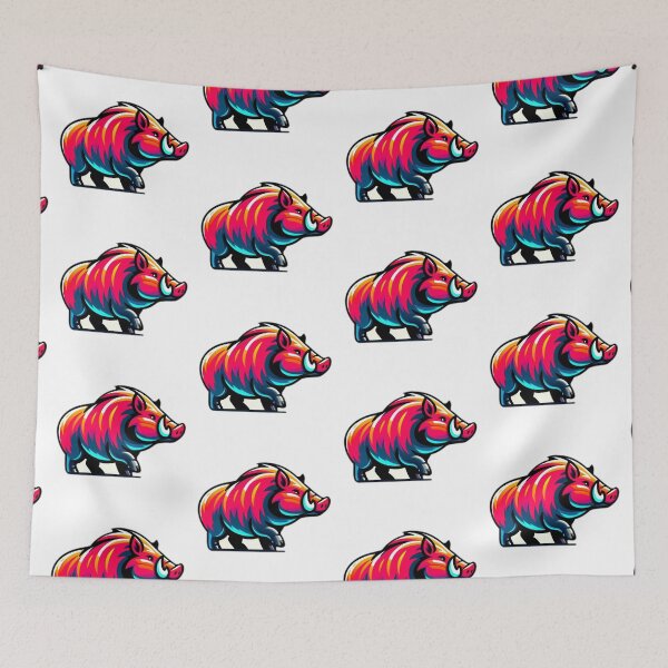 Item preview, Rainbow Razorback designed and sold by Spike The Punch Design Co..