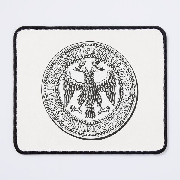 Item preview, Vintage Ivan the Terrible Russian Coat of Arms – Classic Tsarist Emblem Design designed and sold by paulo silveira.