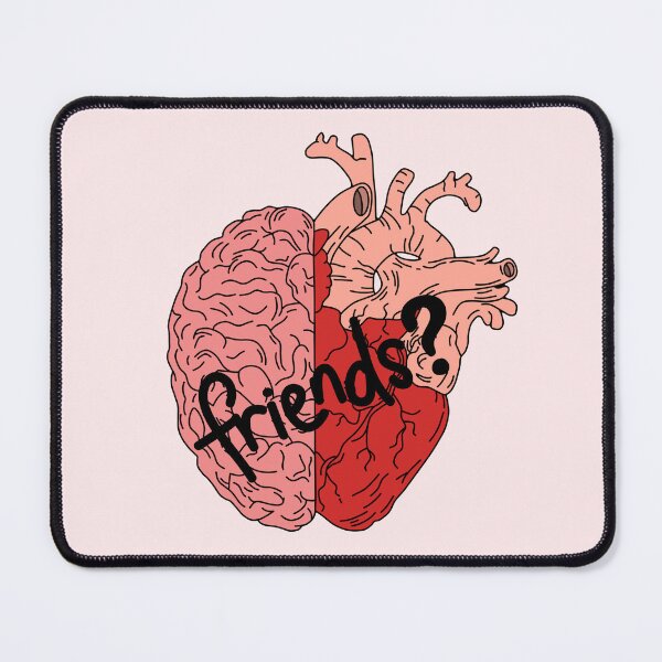 Item preview, Heart & brain are friends designed and sold by NurzZz73.