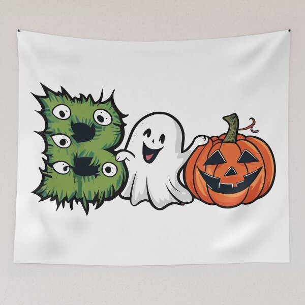 Item preview, Boo! Cute Halloween Characters designed and sold by Quirky Shirts.