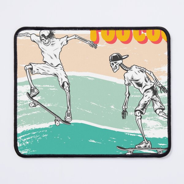 Item preview, Skeleton on a skateboard - too cool for you designed and sold by Authenticself22.