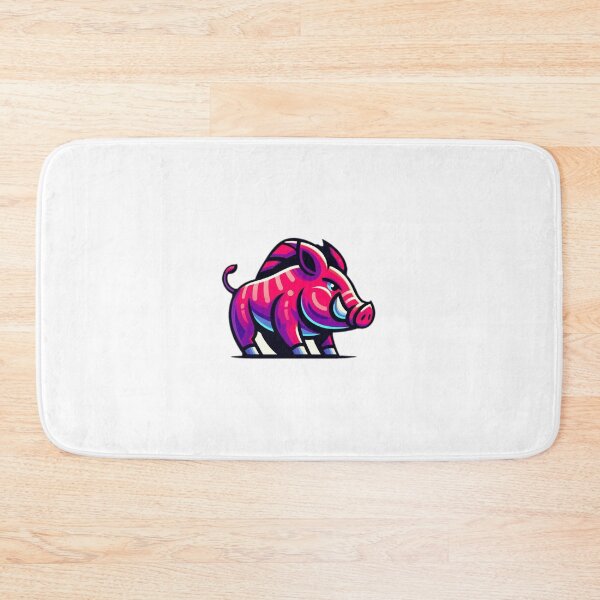 Item preview, Neon Razorback designed and sold by Spike The Punch Design Co..