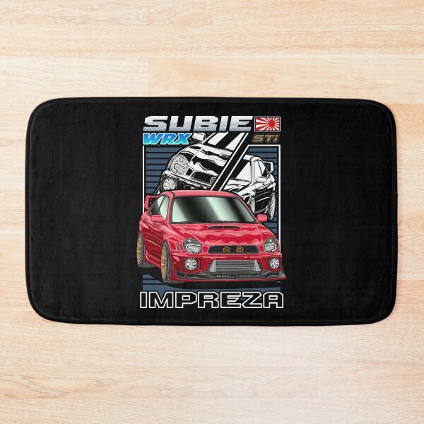 Item preview, Red Subie Impreza WRX STi Bug Eye Comic Style designed and sold by JDM Guyvit.