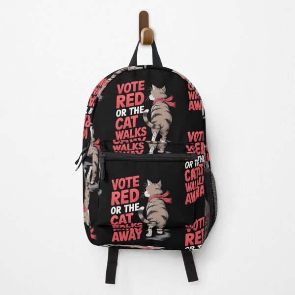 Item preview, Politcal Cat Design: Vote Red or the Cat Walks Away designed and sold by Davideus.