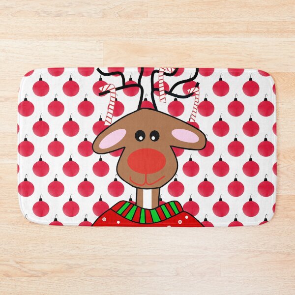 Item preview, Red Nose Reindeer Antlers designed and sold by Sartoris Art.
