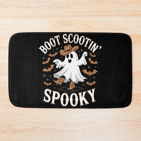 Item preview, Boot Scootin' Spooky Ghost Halloween designed and sold by Quirky Shirts.