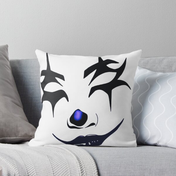 Item preview, Black and White Clown Face Illustration designed and sold by BubbleSpy.