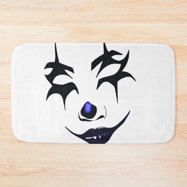 Item preview, Black and White Clown Face Illustration designed and sold by BubbleSpy.