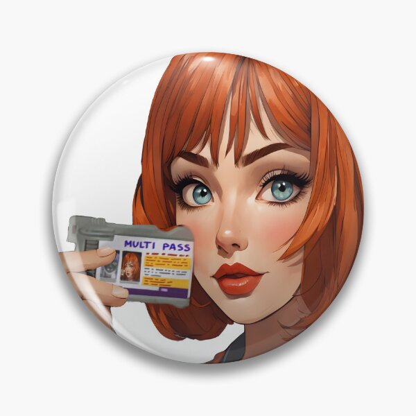 Item preview, Leeloo Dallas Multi pass designed and sold by eric  Cygne.