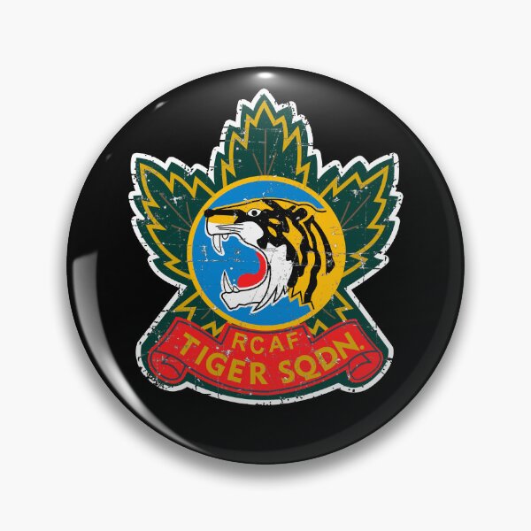 Item preview, RCAF - No. 424 Tiger Squadron  Royal Canadian Air Force - Grunge Style designed and sold by pzd501.