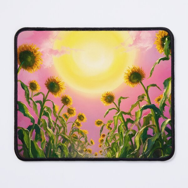 Item preview,  Yellow brick road paved by tall sunflowers art designed and sold by EmeraldeaDesign.