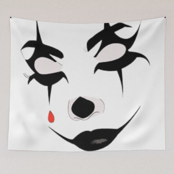 Item preview, Emotional Sad Clown Face Art designed and sold by BubbleSpy.