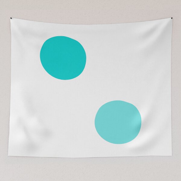 Item preview, Mint Duo: A Subtle Echo of Floating Calm, Unique designed and sold by villacreativa.