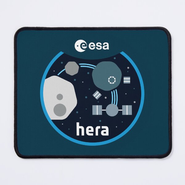 Item preview, Hera Mission Patch Design: Celebrating ESA Space Exploration designed and sold by MeetinSpace.