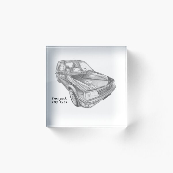 Peugeot 205 GTi Bloc acrylique