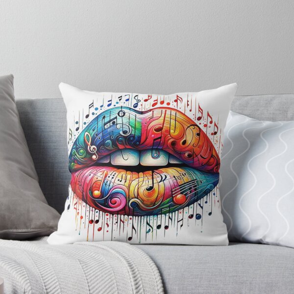 Item preview, Musical Lips – Creative Harmony of Sound and Expression Art designed and sold by BubbleSpy.