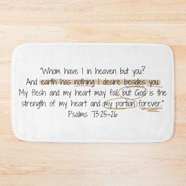 Item preview, Whom Have I in Heaven Psalm 73: 25-26  designed and sold by Jada Boyer.