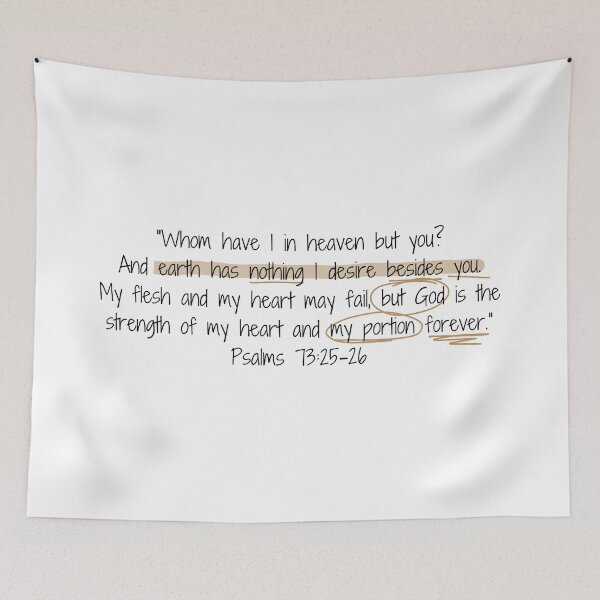 Item preview, Whom Have I in Heaven Psalm 73: 25-26  designed and sold by Jada Boyer.