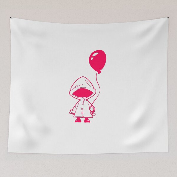 Item preview, Boy with Red Balloon designed and sold by AstronautMerch.