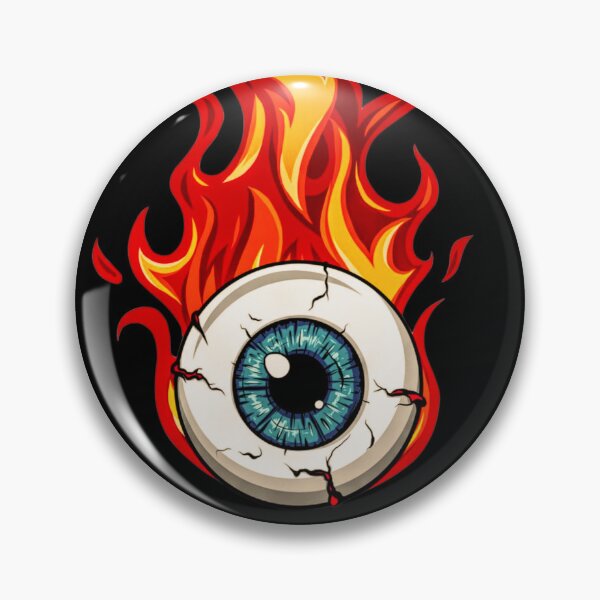 Item preview, Fire Eyes – Intense and Fiery Art designed and sold by BubbleSpy.
