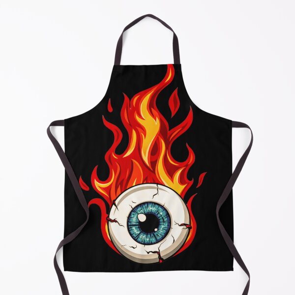 Item preview, Fire Eyes – Intense and Fiery Art designed and sold by BubbleSpy.