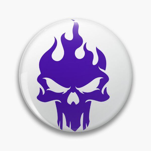 Item preview, Fire Head Skull – Fiery Skull Art  designed and sold by BubbleSpy.