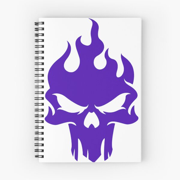 Item preview, Fire Head Skull – Fiery Skull Art  designed and sold by BubbleSpy.