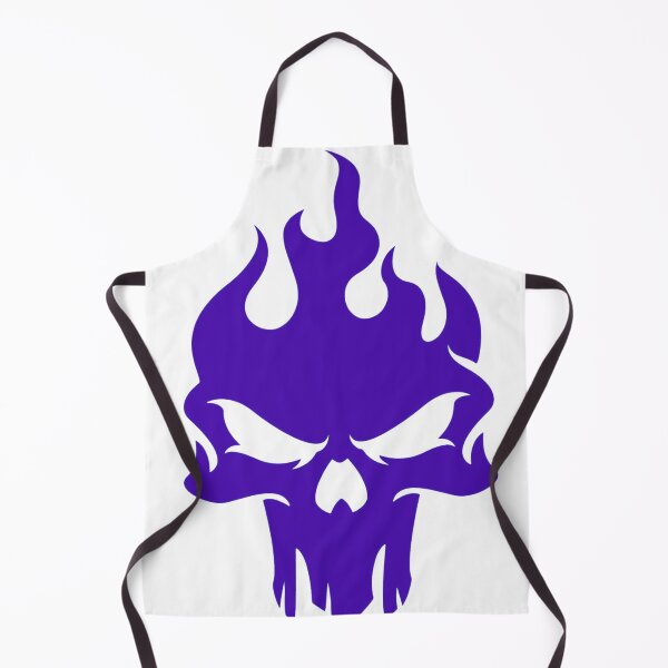 Item preview, Fire Head Skull – Fiery Skull Art  designed and sold by BubbleSpy.