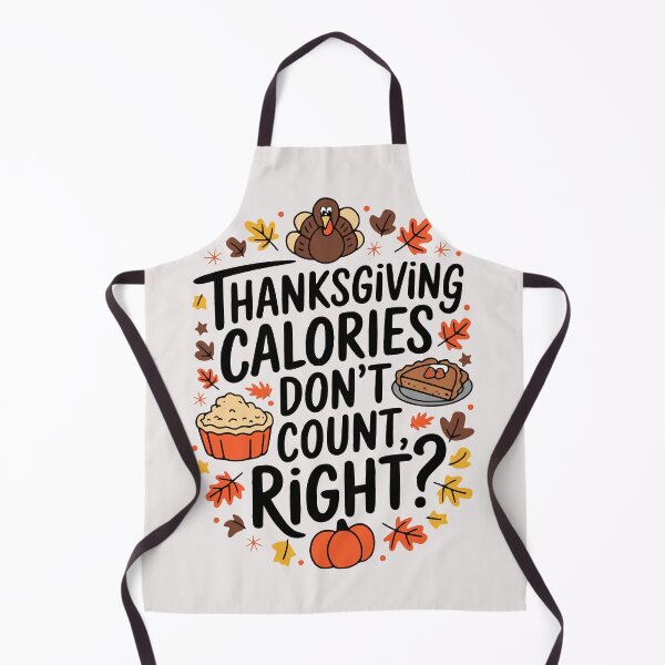 Item preview, Thanksgiving Calories Don’t Count – Fun Thanksgiving Design designed and sold by OwlWorks.