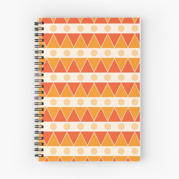 Artikelvorschau, Geometrisches orangefarbenes Muster entworfen und verkauft von RuthB-Design.