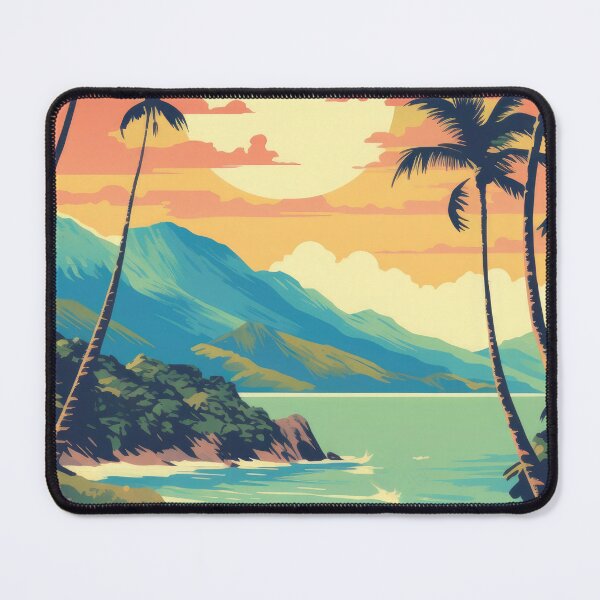 Item preview, Virgin Islands National Park sunset designed and sold by WanderlustArtsy.