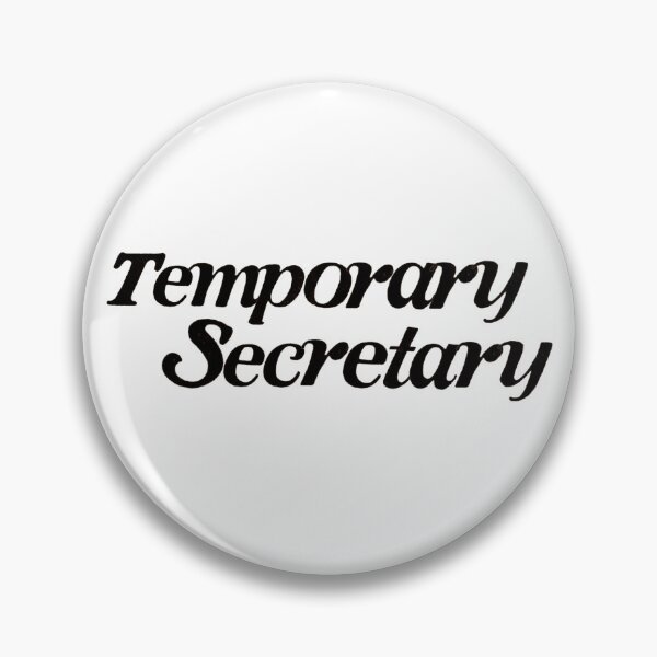 Item preview, Temporary Secretary designed and sold by Ellie Tison.