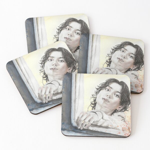 Item preview, Jungkook Through a Window designed and sold by emopod.