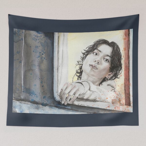 Item preview, Jungkook Through a Window designed and sold by emopod.
