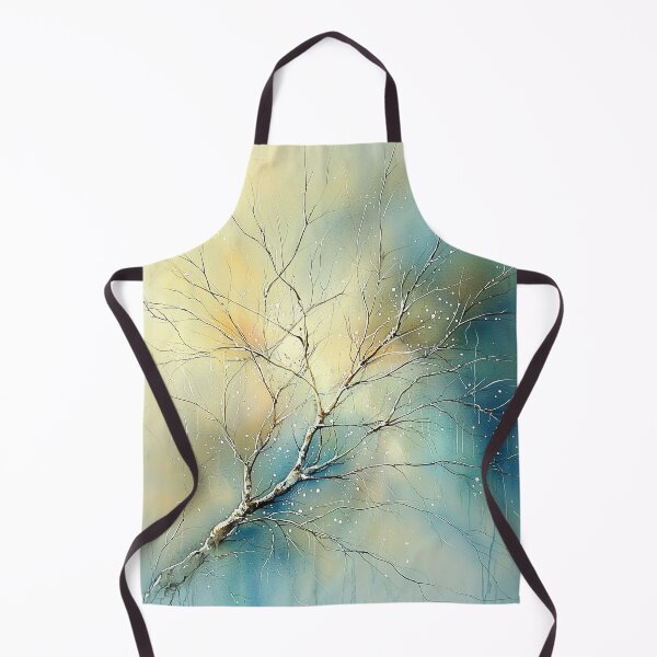 Item preview, Delicate Branch with Stardust - Ethereal Watercolor Botanical Art designed and sold by solynneart.