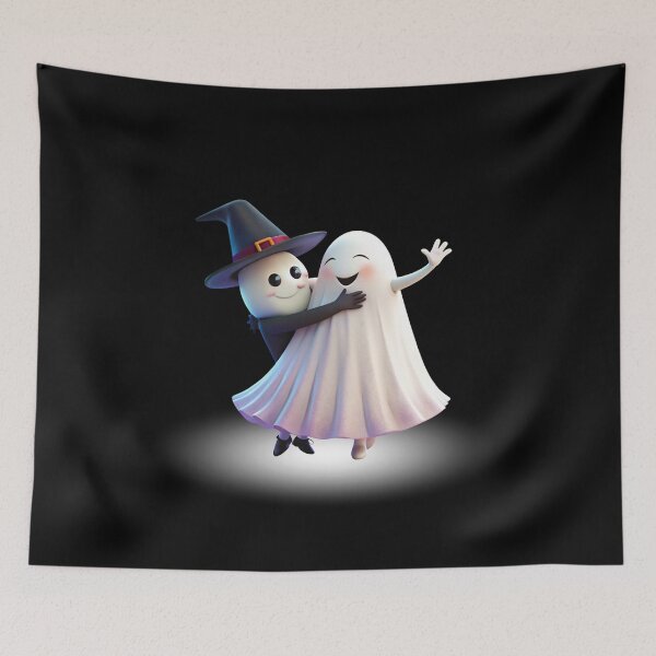 Item preview, Sombrero Ghost Boo: Cool & Spooky Splash Art designed and sold by Colorful-Garden.