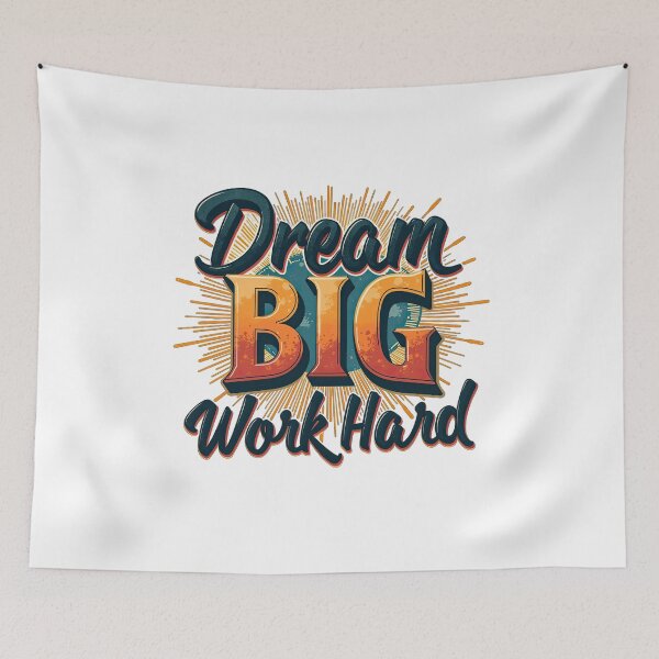 Item preview, dream big  designed and sold by Ismartista.