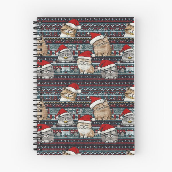 Item preview, Red Christmas Knit Cat Pattern | Matching Family Winter Outfit designed and sold by PinkGoddessLove.