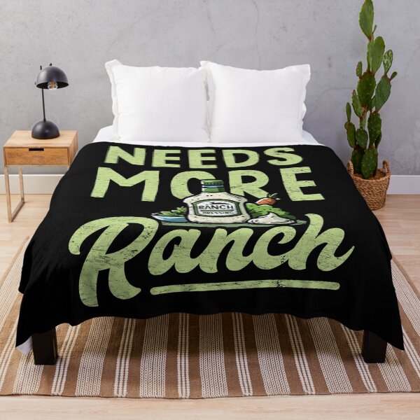 Item preview, Needs More Ranch Funny Ranch Dressing  designed and sold by LazyLoungeCo.
