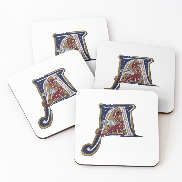 Item preview, Medieval Capital A with bonus dragon designed and sold by ArtsNataliia.