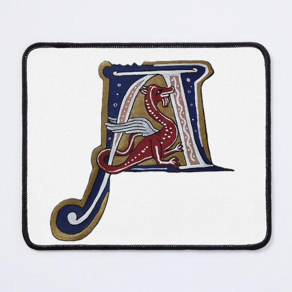 Item preview, Medieval Capital A with bonus dragon designed and sold by ArtsNataliia.