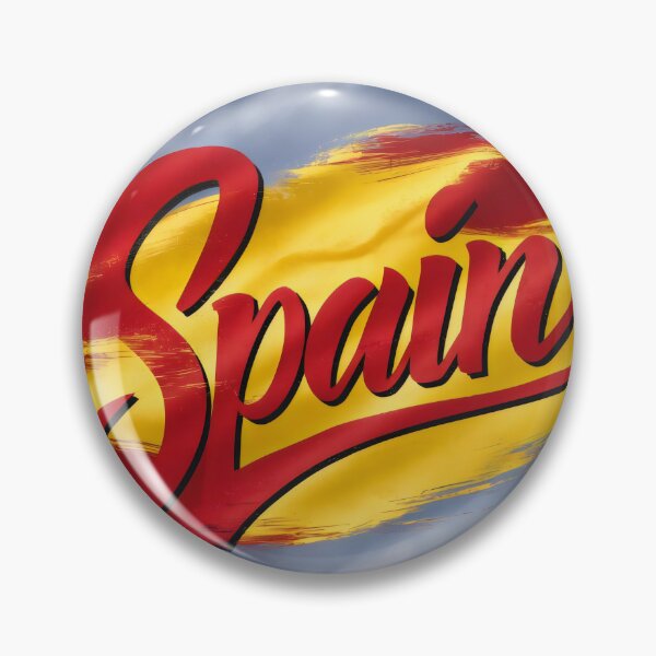 Item preview, Flag of Spain. designed and sold by MyHappyArtShop.
