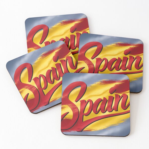 Item preview, Flag of Spain. designed and sold by MyHappyArtShop.