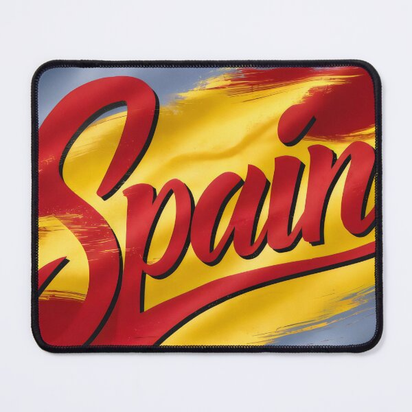 Item preview, Flag of Spain. designed and sold by MyHappyArtShop.